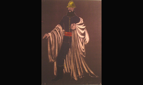 Les maquettes de décors et de costumes de théâtre