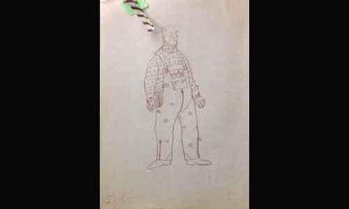 Les maquettes de décors et de costumes de théâtre