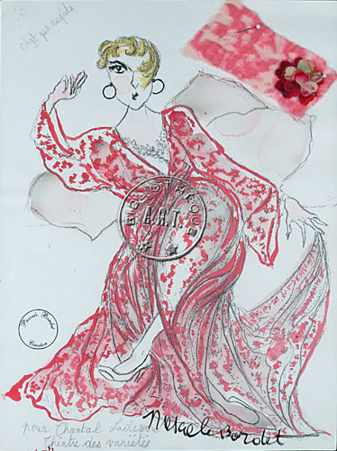les décors et costumes de Adieu, je reste ! de Isabelle MERGAULT - 2012