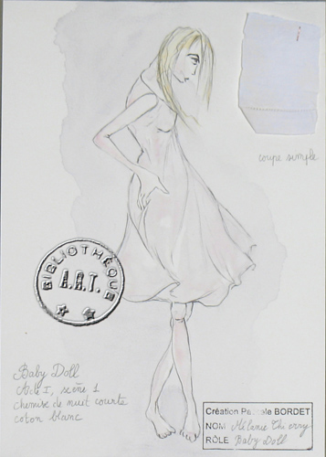 les décors et costumes de Baby-Doll de Tennessee WILLIAMS - 2008