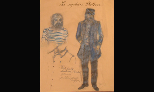 les décors et costumes de Maison des coeurs brisés (la) de George Bernard SHAW - 1978