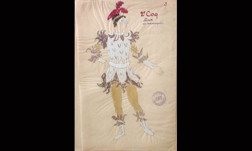 Les maquettes de décors et de costumes de théâtre