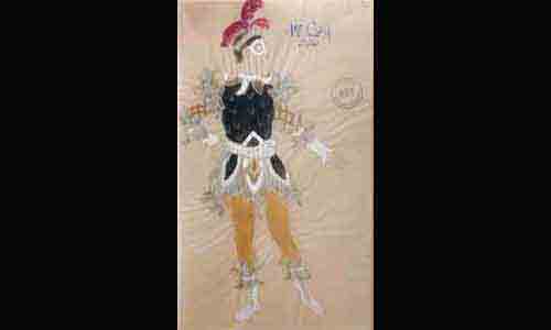 Les maquettes de décors et de costumes de théâtre