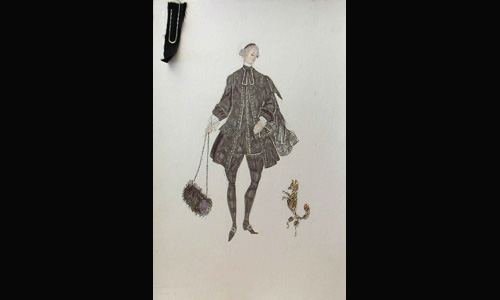 les décors et costumes de Sablier (le) de Nina COMPANEEZ - 1984