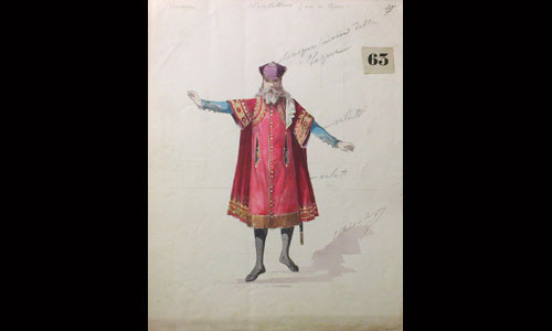 les décors et costumes de Viviane de Edmond GODINOT - non-identifiée