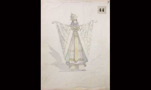 Les maquettes de décors et de costumes de théâtre