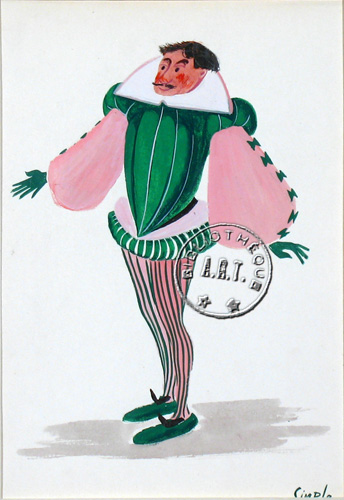 Les maquettes de décors et de costumes de théâtre