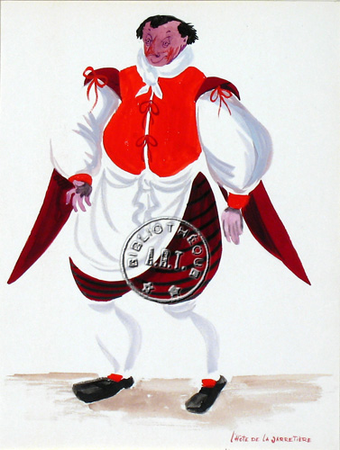 Les maquettes de décors et de costumes de théâtre