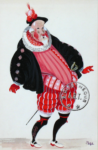 Les maquettes de décors et de costumes de théâtre