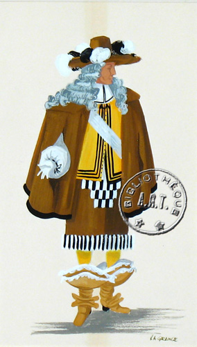 Les maquettes de décors et de costumes de théâtre