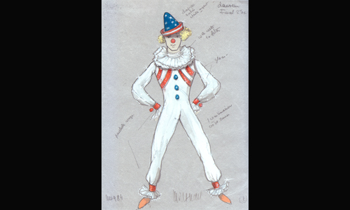 Les maquettes de décors et de costumes de théâtre