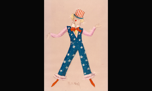 Les maquettes de décors et de costumes de théâtre