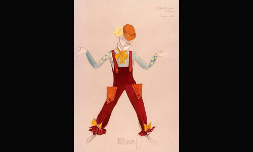 Les maquettes de décors et de costumes de théâtre
