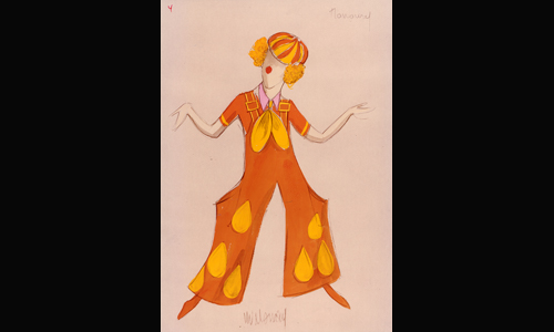 Les maquettes de décors et de costumes de théâtre