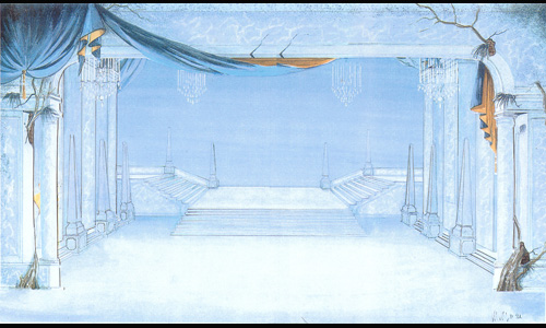 les décors et costumes de Belle au bois dormant (la) de Pietr Illitch TCHAÏKOWSKI - 1982