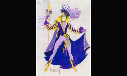Les maquettes de décors et de costumes de théâtre