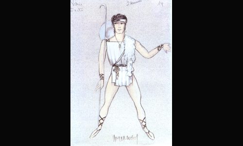 Les maquettes de décors et de costumes de théâtre