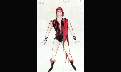 Les maquettes de décors et de costumes de théâtre