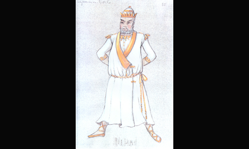 Les maquettes de décors et de costumes de théâtre