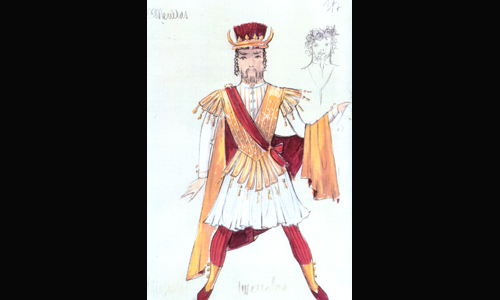 Les maquettes de décors et de costumes de théâtre