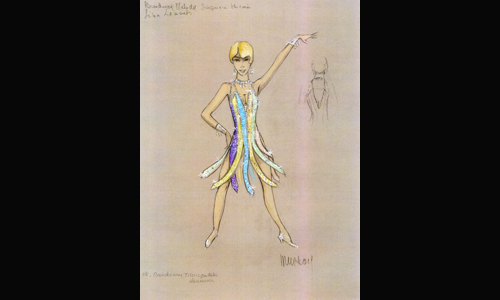 Les maquettes de décors et de costumes de théâtre