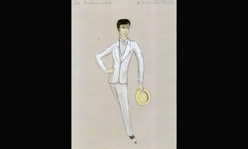 Les maquettes de décors et de costumes de théâtre