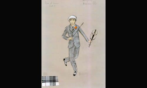 Les maquettes de décors et de costumes de théâtre