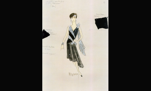 Les maquettes de décors et de costumes de théâtre