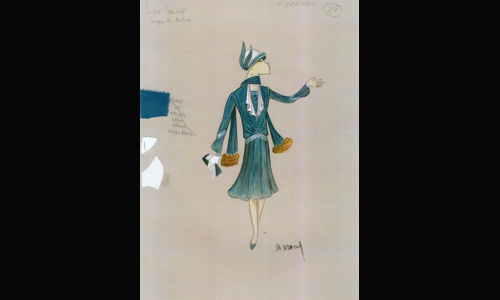 Les maquettes de décors et de costumes de théâtre