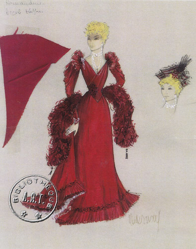 les décors et costumes de Dindon (le) de Georges FEYDEAU - 1984