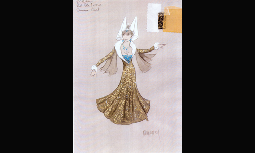 Les maquettes de décors et de costumes de théâtre