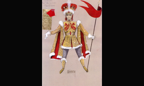 Les maquettes de décors et de costumes de théâtre