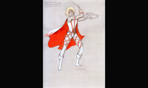 Les maquettes de décors et de costumes de théâtre