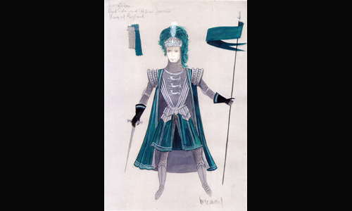 Les maquettes de décors et de costumes de théâtre
