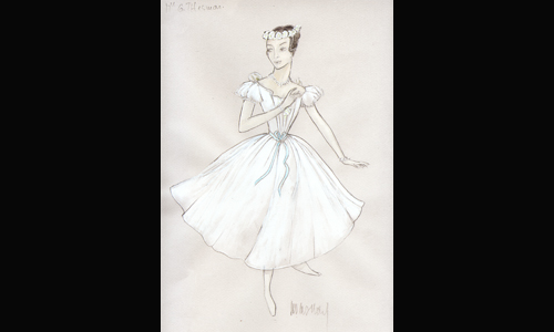 les décors et costumes de Sylphide (la) de Adolphe NOURRIT - 1972