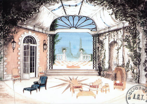 les décors et costumes de Temps difficiles (les) de Édouard BOURDET - 1983