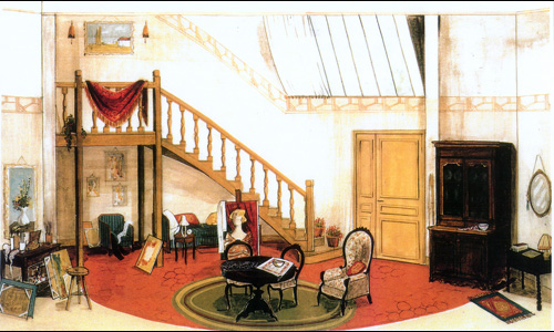Les maquettes de décors et de costumes de théâtre