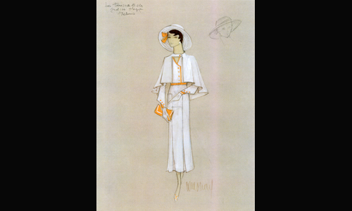 Les maquettes de décors et de costumes de théâtre