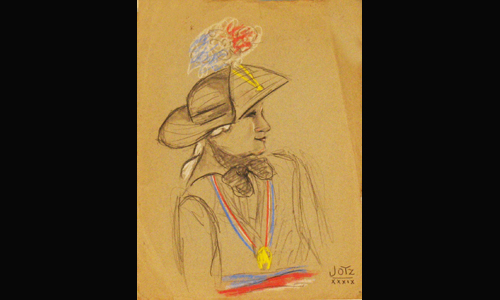 les décors et costumes de Robespierre de  RASKOLNIKOFF - 1939