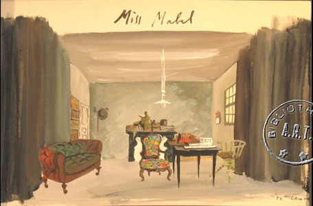 les décors et costumes de Miss Mabel de Robert Cedric SHERIFF - 1949