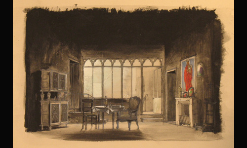 Les maquettes de décors et de costumes de théâtre