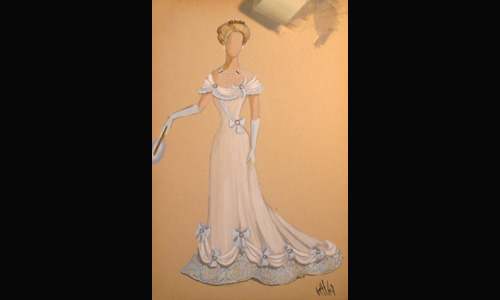 Les maquettes de décors et de costumes de théâtre