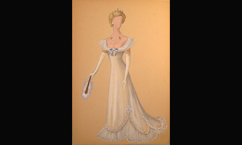 Les maquettes de décors et de costumes de théâtre
