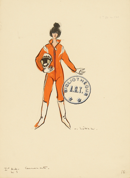 Les maquettes de décors et de costumes de théâtre