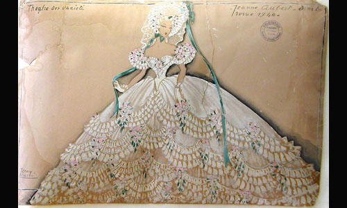 les décors et costumes de Revue 1940 de  Non-identifié - 1940