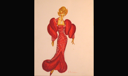 les décors et costumes de Lily et Lily de Pierre BARILLET - 1985