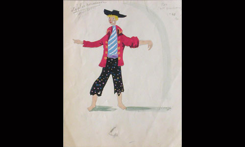 les décors et costumes de Robinson ne doit pas mourir de Friedrich FORSTER - 1943