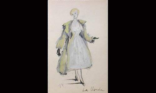 Les maquettes de décors et de costumes de théâtre