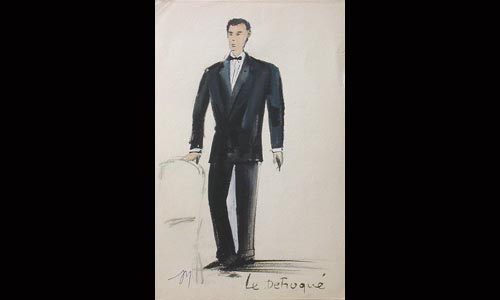 Les maquettes de décors et de costumes de théâtre
