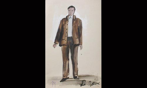 Les maquettes de décors et de costumes de théâtre